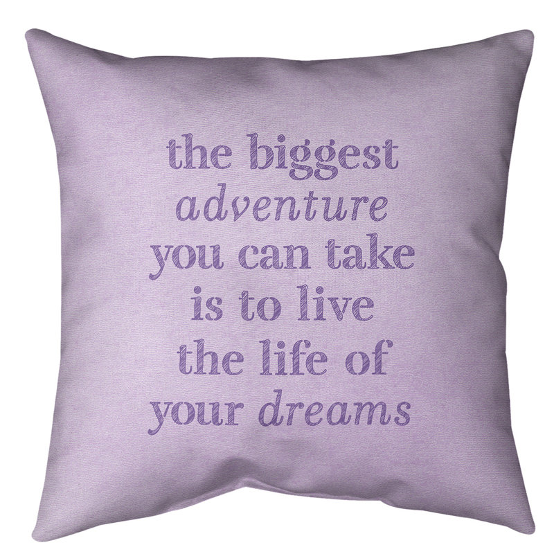 Coussin de sol, Mauve, 36 po x 36 po