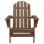 Chaise Adirondack en bois massif avec table Levens-793264165