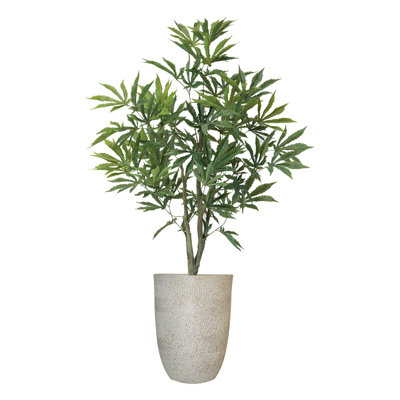 44 "plante à fleurs artificielle en pot