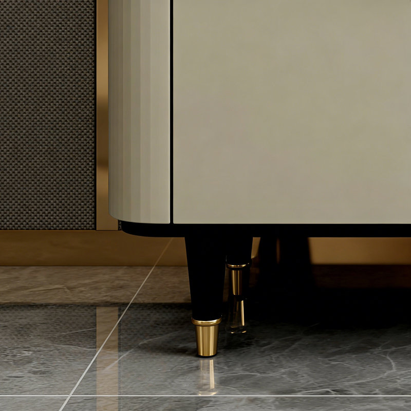 Buffet de luxe minimaliste léger de style américain