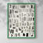 ABSTRACT Series DLXVIII - Impression encadrée de qualité supérieure - Prêt à être accroché - Aucun clou requis ABA160003-370163440-370163443