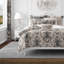 Country Lane Toile Ebony Cotton Duvet Cover Set  8 Piece-1549555449