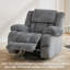 Fauteuil inclinable électrique surdimensionné de 41,3 po avec massage et chauffage-238111303