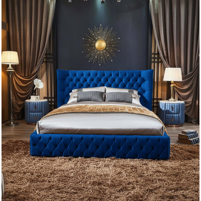 Buckingham Upholstered Ottoman Storage Bed
