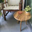 Table d'appoint ronde en bois d'acacia teinté-1681736654-1681736653