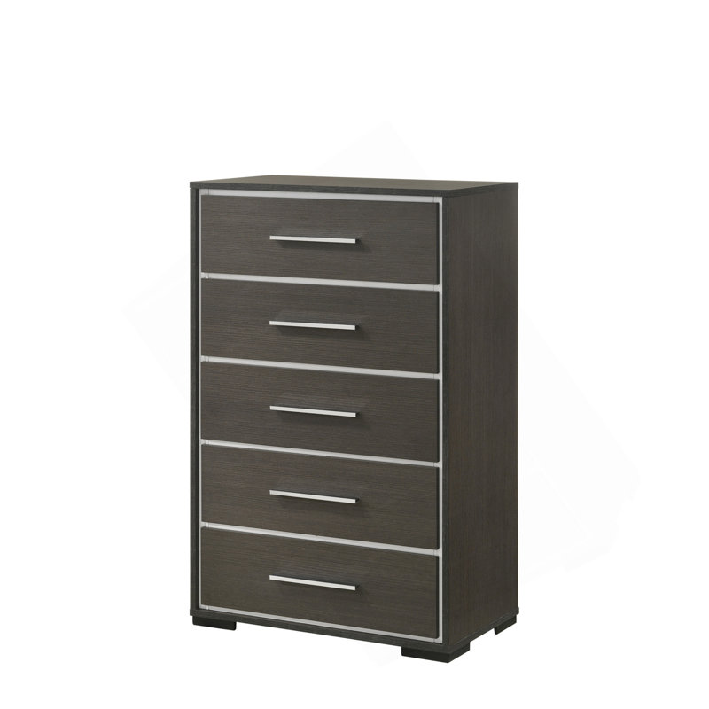 Commode contemporaine à 5 tiroirs 1Pc
