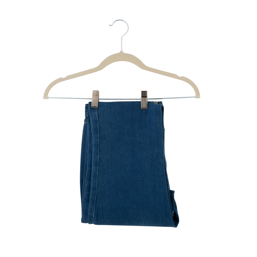 Kieva Velvet Non-Slip Hangers With Clips for Dress/Shirt/Sweater (Set of 24) Simplify 