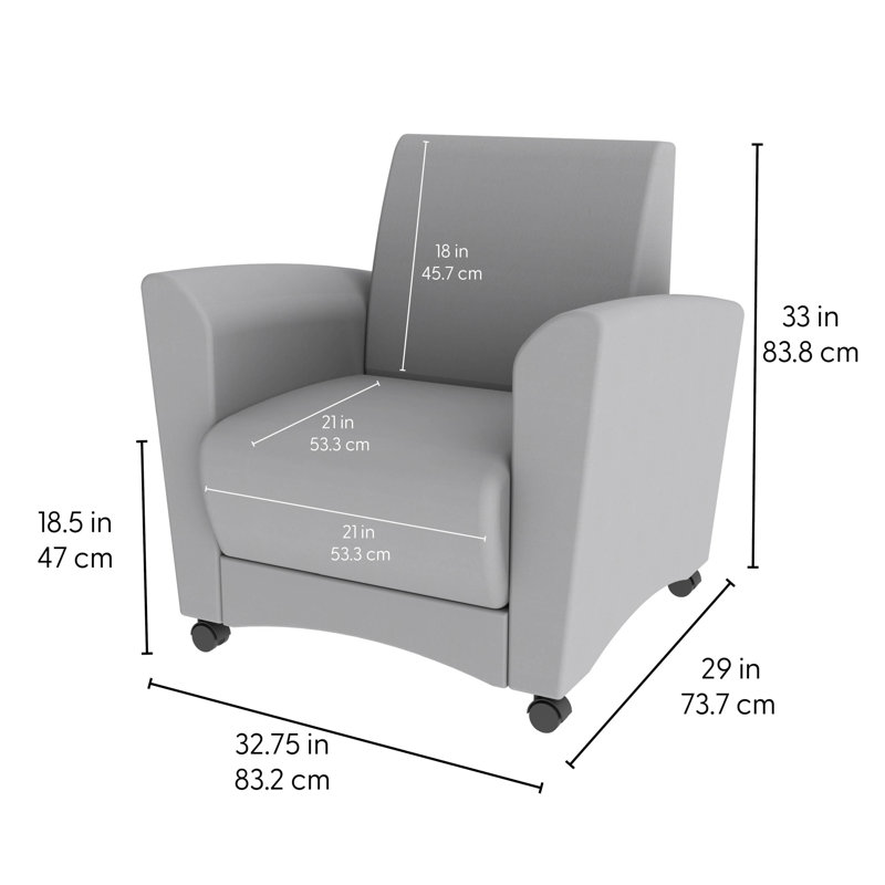 Chaise rembourrée Pro Series, Bleu sarcelle