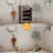 Elegant Decor Mirrored Cabinet With Silver Edging, Double Door Storage For Entryway And Shoe Organization