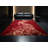 Soft Plush Favela Valentines Modern & Contemporary Abstract Area Rug in Red – Red Binding-1265903005