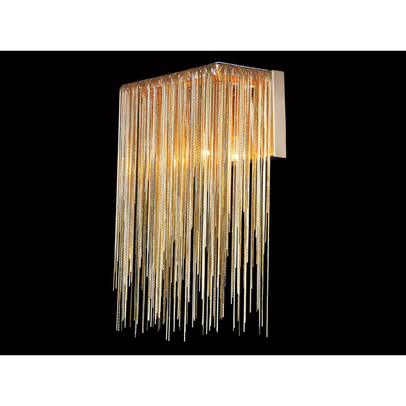 Fountain Avenue 1 - Light Flush Mounted Sconce, Gold