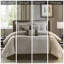 Ensemble d'édredon en velours côtelé 7 pièces Madison Park Dallas, taupe, grand, confortable et élégant pour un confort toute l'année-119068661