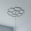 Médaillon de plafond perforé en PVC de qualité architecturale 30 po x P 12 po x P 1 po x nickel de Florin-40714954-40714938