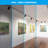 LED Ceiling Track Light Heads Dimmable H Type Track Light