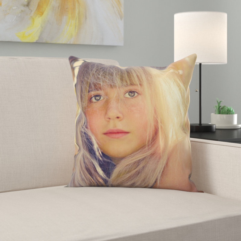 Coussin de fille fille