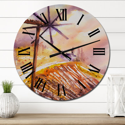 Horloge murale très grande