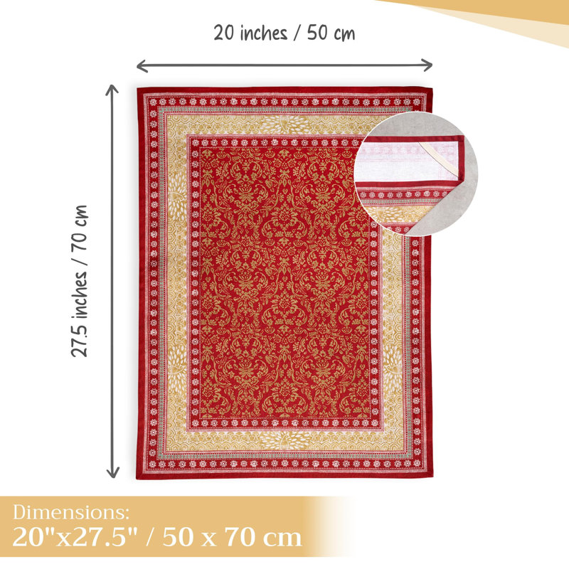 Maison d'Hermine Sofia Ensemble de 3 torchons de cuisine 100 % coton - 51 x 70 cm