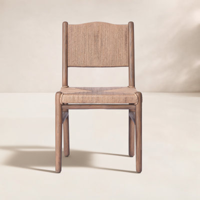Abella Teak Patio Side Chair