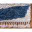 Tapis bleu à motif géométrique Mitzy-195286708