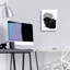Red Barrel Studio® «Lune Rouge» par Pechane, art mural en verre acrylique, ACR-39515-1069472708