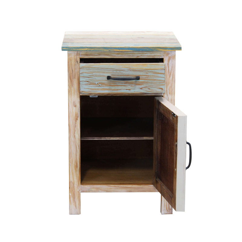 Solid Wood Bedside Table