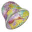 Multi-Colour Iridescent Crackle Mosaic Bell Pendant Lighting Shade By 