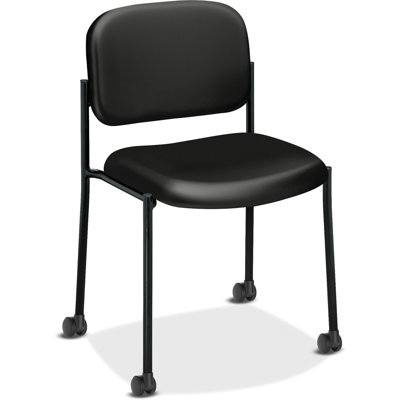 Chaise empilable à dossier haut sans accoudoirs