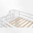 Jaxsten Twin Size Loft Bed Frame with Built-in Desk and Double Storage Drawers-732394397