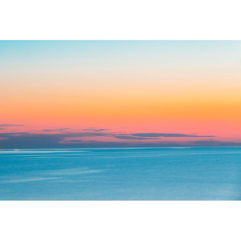 Calm Sea Or Ocean by Bruev - Wrapped Canvas Print, 51cm H x 76cm W