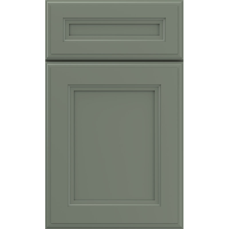 Échantillon de porte Dwelling Bramley, Carob w/Stone Glaze, Cerisier