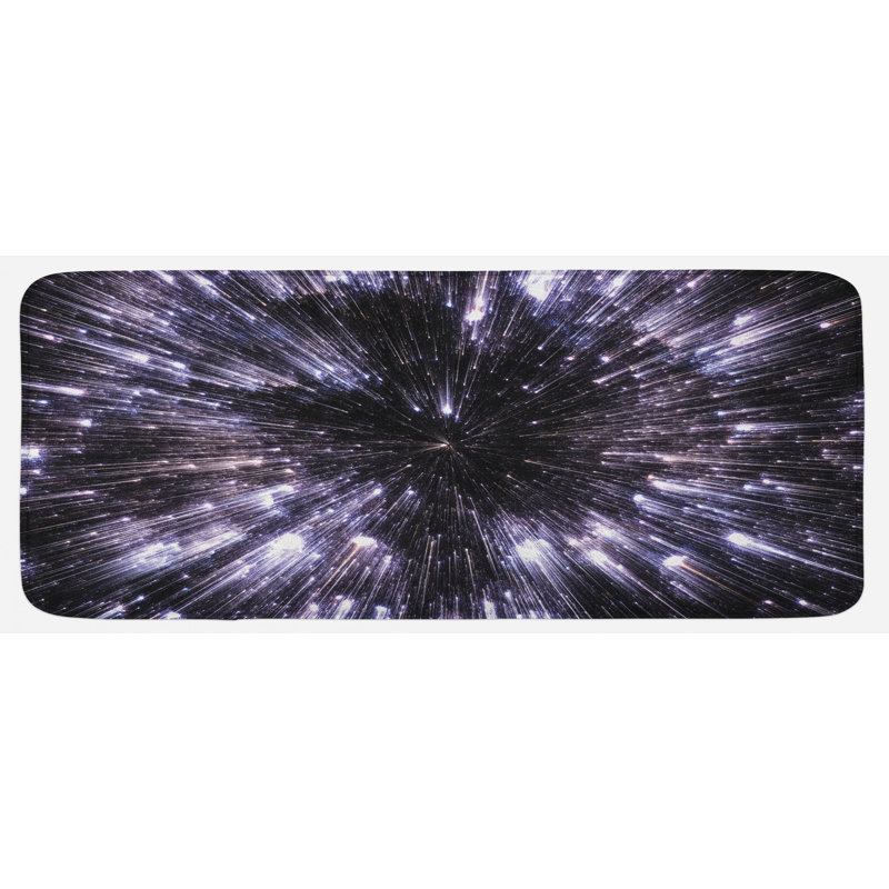 Tapis de cuisine galaxy