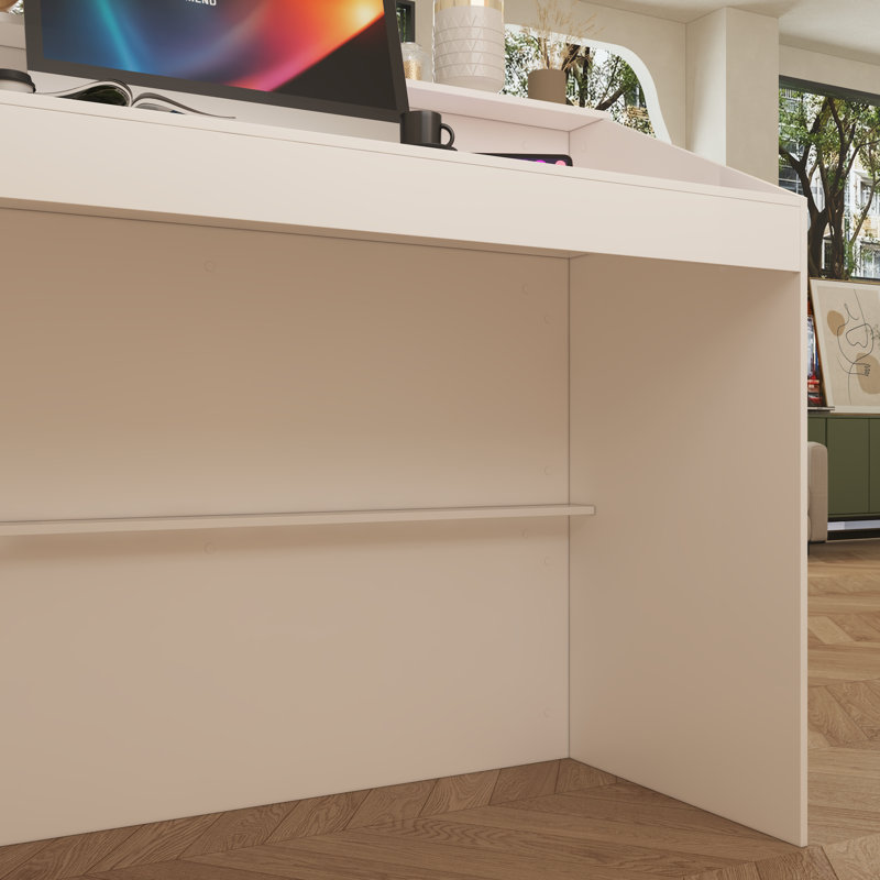 Rectangle Manufactured Wood Reception Desk