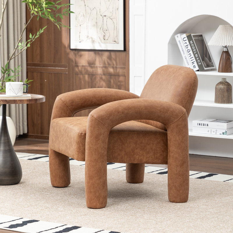 Fauteuil Iryanna, Brun