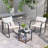 Krusa 2-Person Steel Outdoor Seating Group