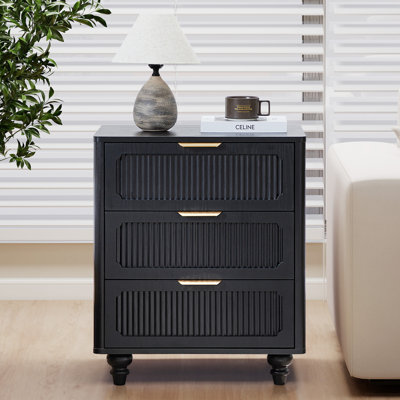 3 Drawers Morden Style End Table