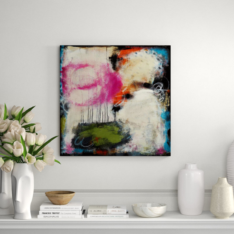 Urban Jungle I Print by Ann Golumbuk, Image Brush Gel, 24" H x 24" W x 1.5" D