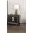 Modern Bedside Table, 1Pc Nightstand With Finger Pull, Bed Side Table