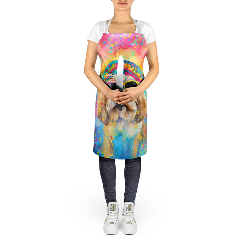 No Pattern Bib Apron