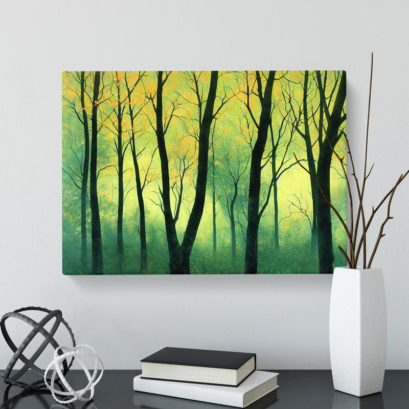 Wonderful Spring Forest - Wrapped Canvas, 40cm H x 60cm W x 3cm D