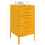 Bedside Cabinet 36x39x68 cm Steel-1427999335