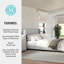 Lit plateforme tapissier Martha Stewart Kay-97967469-97967470