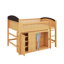 Lit mezzanine bas avec garde-robe, tablettes et armoire, lit mezzanine en bois massif avec rangement pour tête de lit et éclairage à DEL, cadre de lit maisonnette-1446712666-1446712676