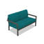 Vivant 56.25" Wide Outdoor Loveseat with Sunbrella® Cushions-186947793-215963995