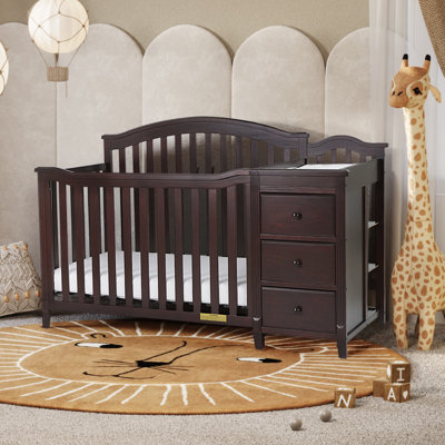 Elfgard 4 -in-1 Convertible Crib