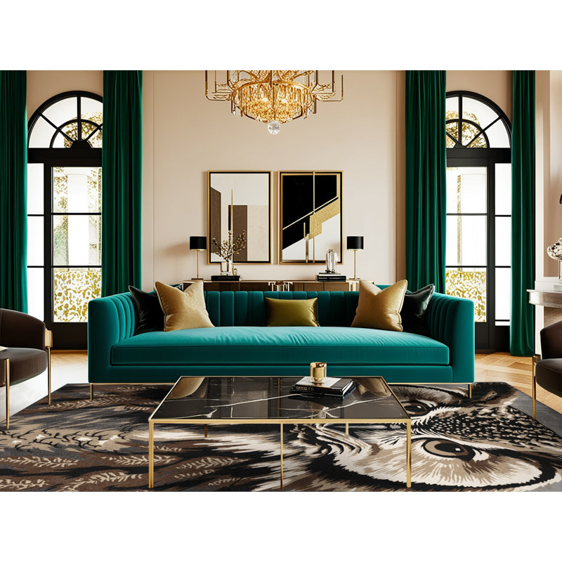  Tapis lavable chouette, Rectangulaire 2 pi x 3 pi