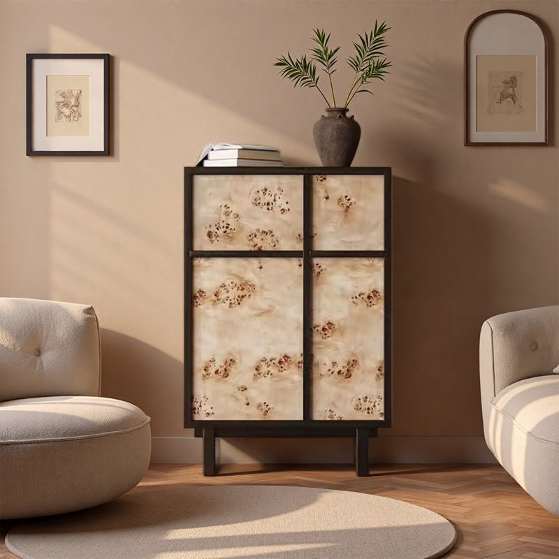 Armoire décorative Modern, Noir