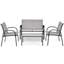 Krick Metal 4 - Person Seating Group-1006621382