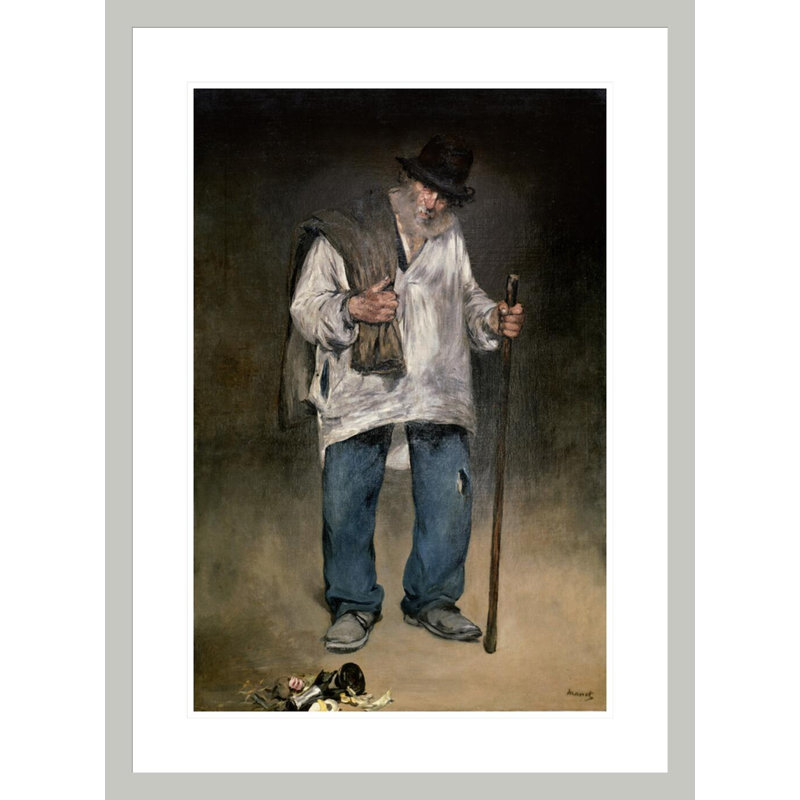 «The Ragman» par estampe numérique encadrée, 29,5 po H x 21,73 po L