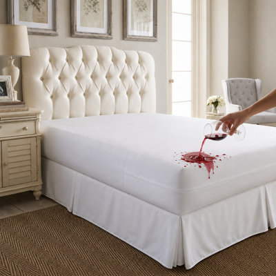 Protège-matelas hypoallergénique avec fermeture à glissière