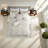 Premium Cotton Bedding Sets Comforter King, Elegant Taupe Design